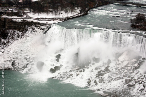 Niagara waterfall in winter