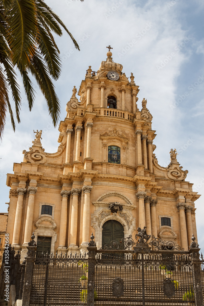 Baroque cathedral of the historic town of Ragusa, UNESCO heritag