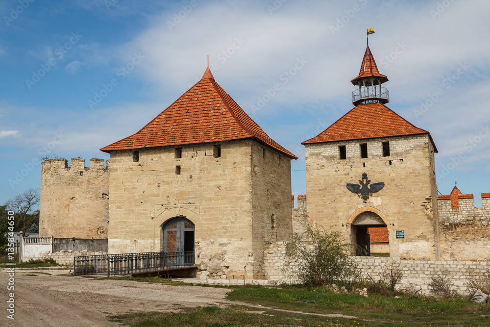 Medieval castle ruins in Bender, Transnistria, Moldova Medieval castle ruins in Bender, Transnistria, Moldova