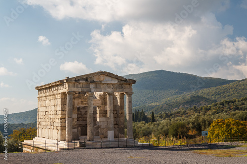 Ruins of the ancient Greek city of Messinia (Messini, Messenia), photo