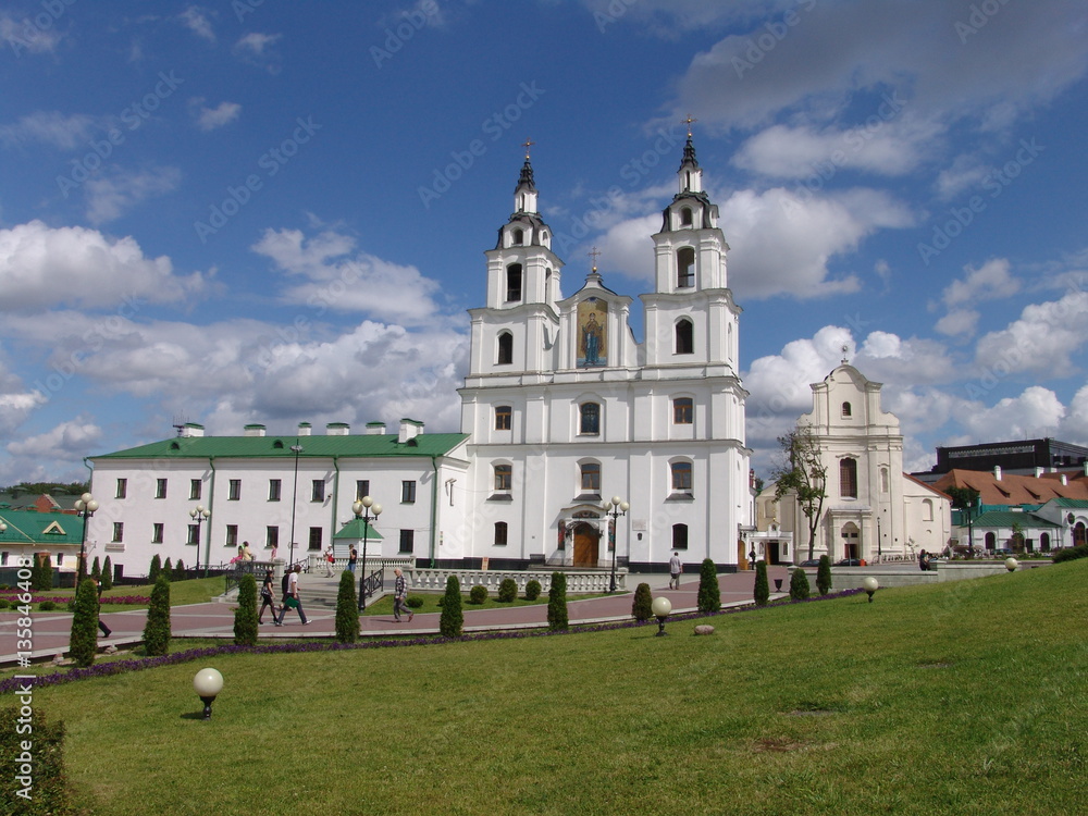 Minsk. Belarus. Holy Spirit Cathedral Minsk. Belarus. Holy Spirit Cathedral