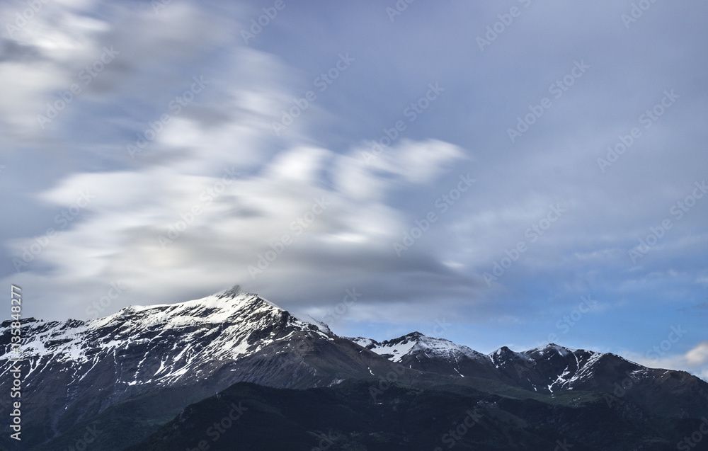 Panorama montano, vista sul Rocciamelone