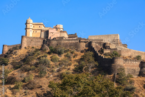 Panoramic view of Fort Kumbhalgarh  India