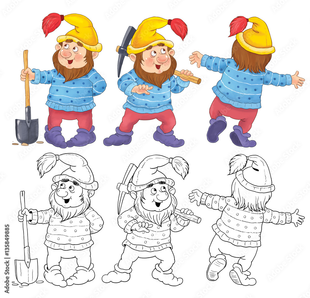 Snow White Dwarf Colors