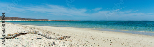 Beach of Torquoise Bay at Ningaloo Reef, Cape Range NP, WA