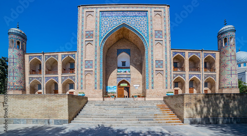 Kukeldash Madrasah, in Tashkent, Uzbekistan.