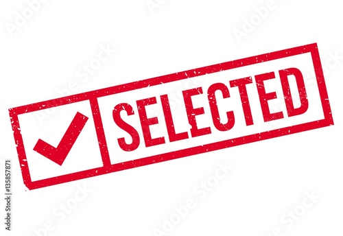 Selected stamp. Grunge design with dust scratches. Effects can be easily removed for a clean, crisp look. Color is easily changed.