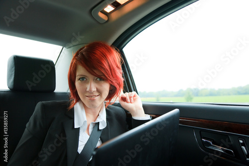 Businesswoman On The Road © nullplus