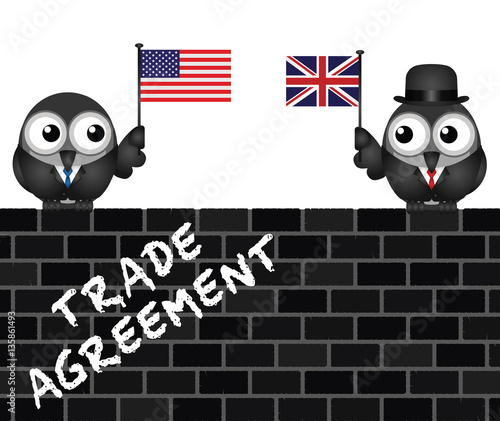 Representation of USA UK transatlantic trade agreement negotiations 