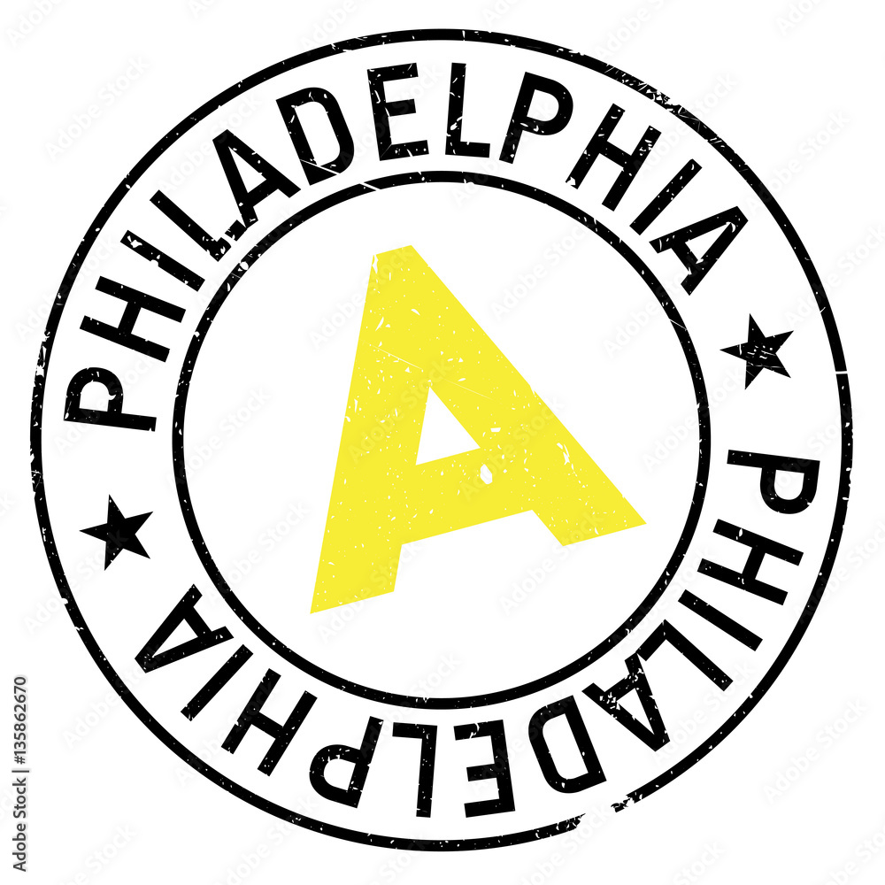 Philadelphia stamp. Grunge design with dust scratches. Effects can be easily removed for a clean, crisp look. Color is easily changed. Philadelphia stamp. Grunge design with dust scratches. Effects can be easily removed for a clean, crisp look. Color is easily changed.
