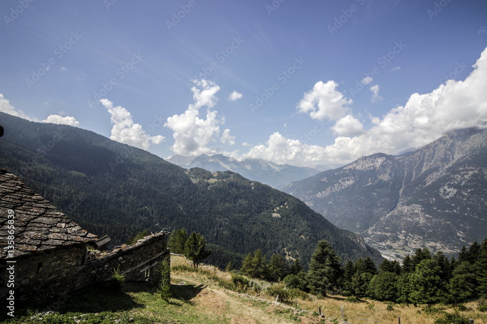 Scorci e paesaggi montani visti dal Vaccarone
