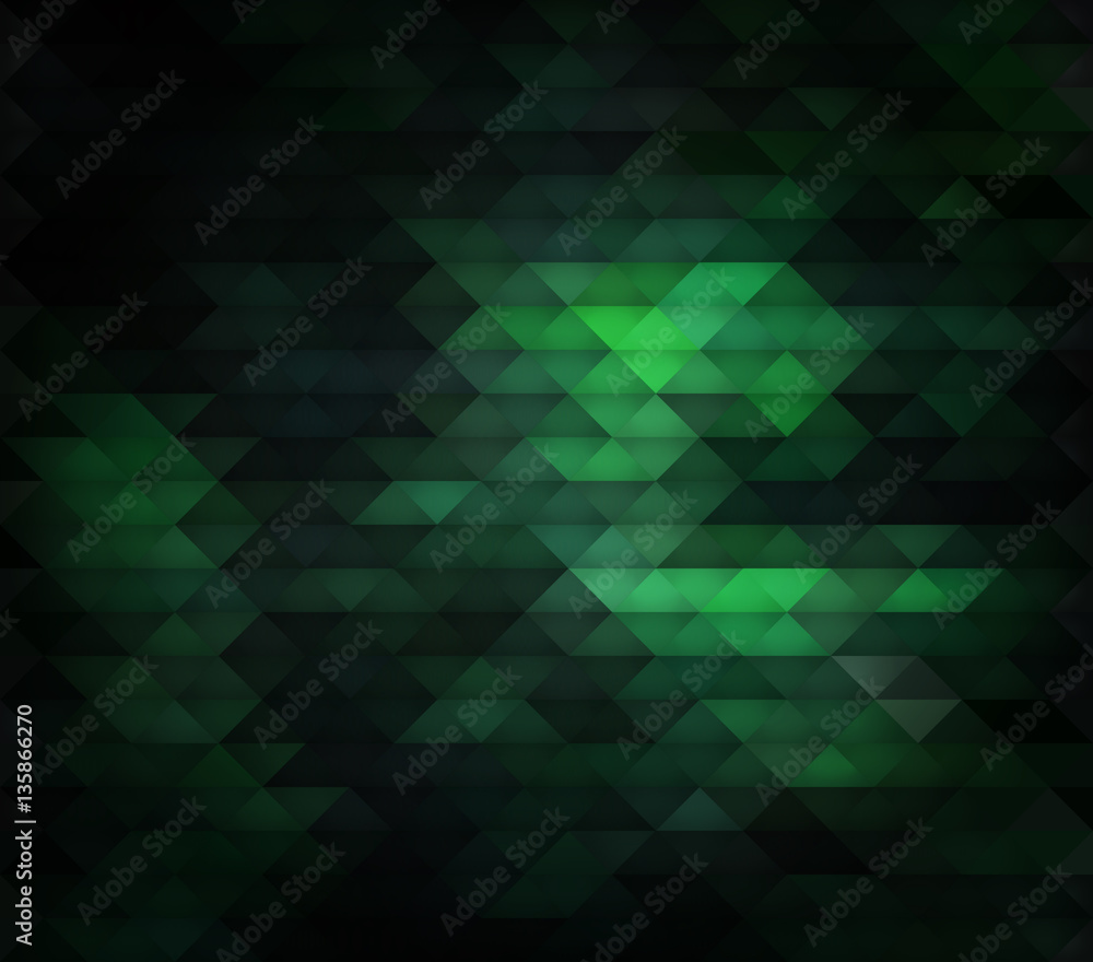 Green abstract mosaic background Green abstract mosaic background