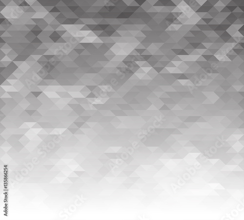 Gray abstract mosaic background
