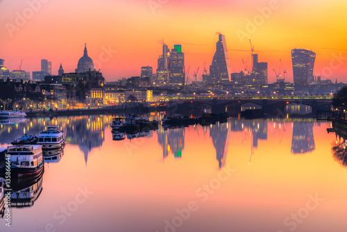 City of London skyline, London, UK