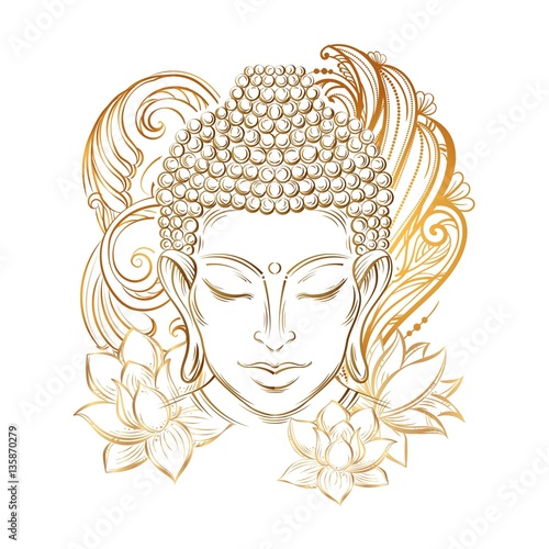 Buddha's head tattoo