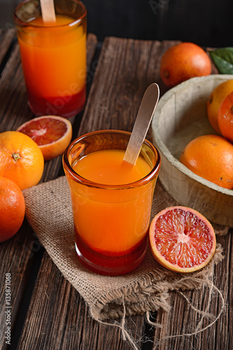 orange juice from Sicily