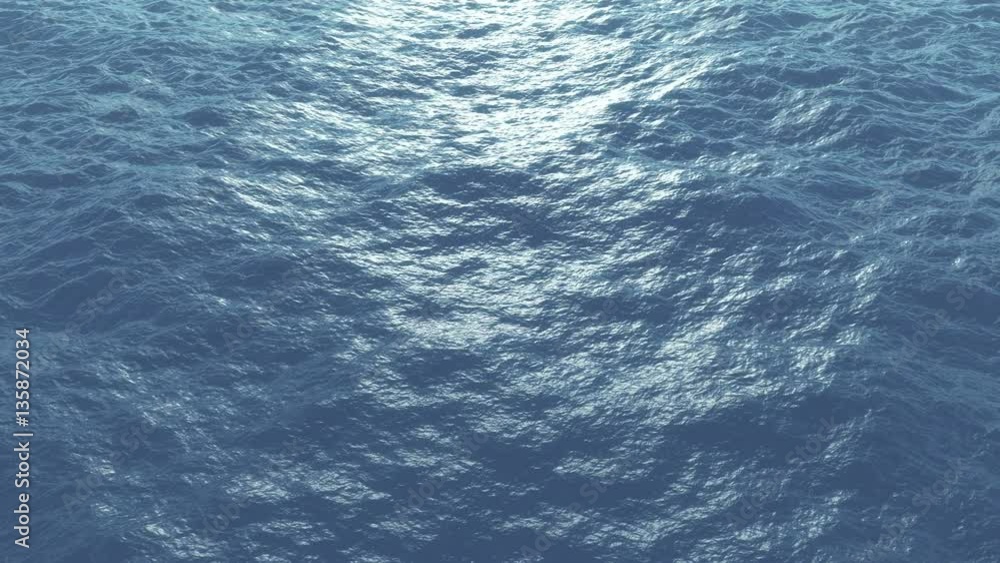 Calm ocean waves, seamless loop 4K Calm ocean waves, seamless loop 4K