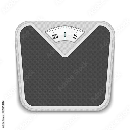 Bathroom weight scale.