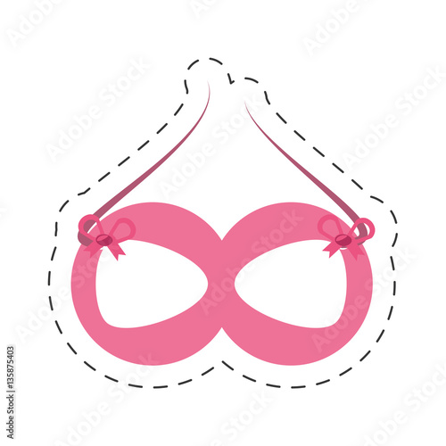 party mask icon image, vector illustration design