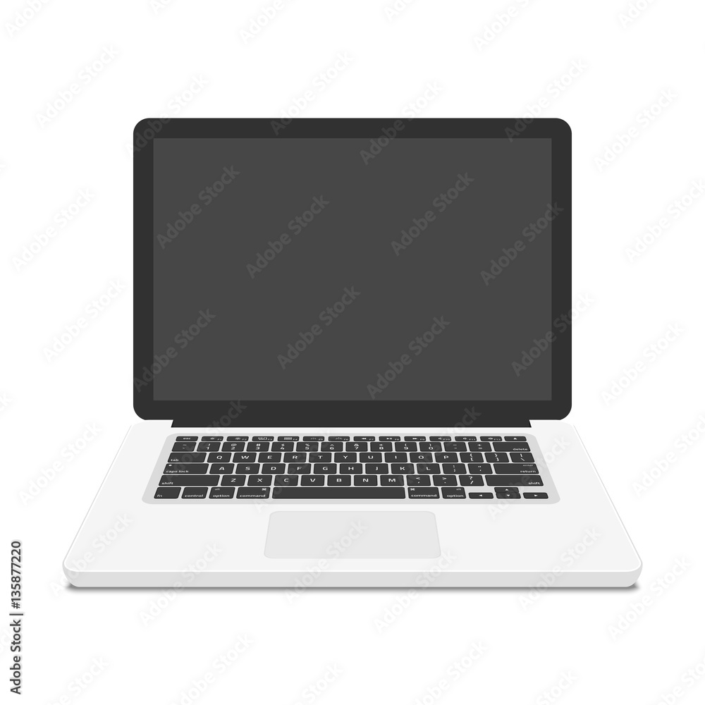 Fototapeta premium Modern laptop mockup.