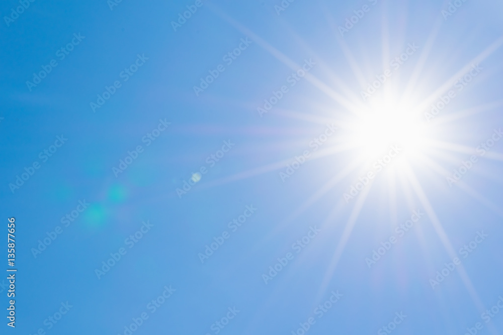 Nice day sunlight with blue sky Nice day sunlight with blue sky