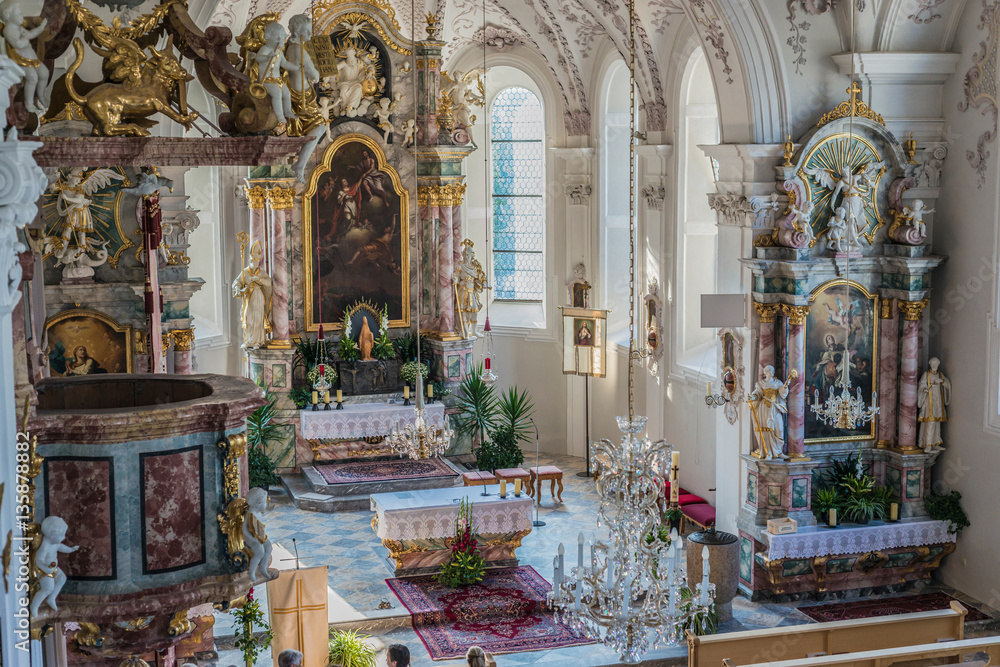 Church of Saint Margaret in Oberperfuss, Austria. Church of Saint Margaret in Oberperfuss, Austria.