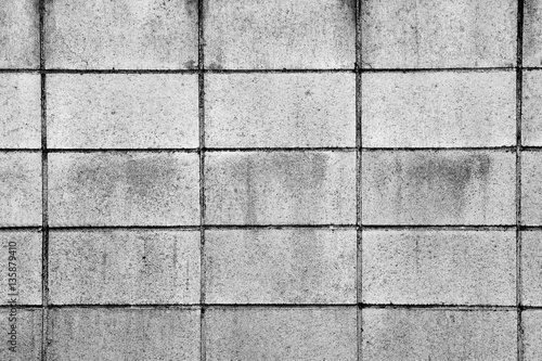 Wallpaper Mural Concrete block wall seamless background and pattern texture Torontodigital.ca