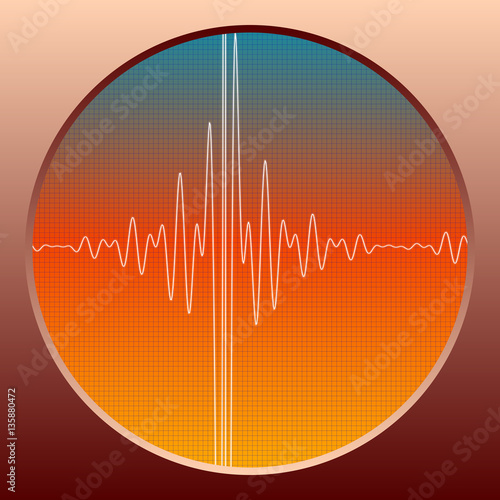 Sound Modulation  - vector illustration
