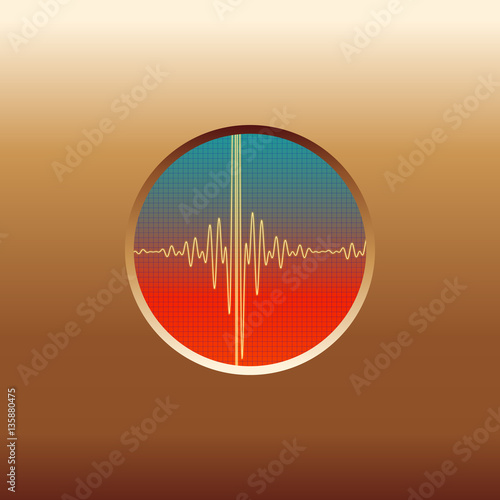 Sound Modulation  - vector illustration