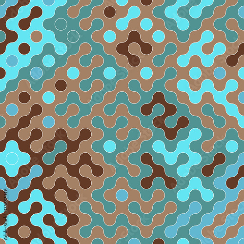 Retro halftone background - vector illustration 
