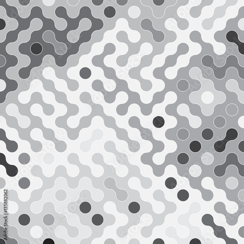 Retro halftone background - vector illustration 
