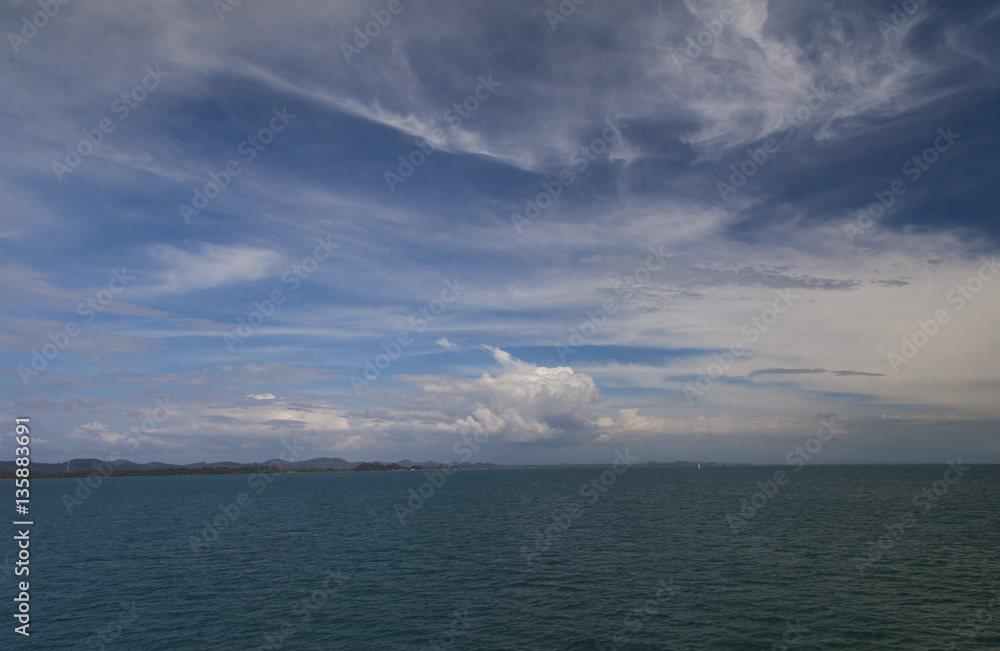 Fototapeta premium Beautiful sea landscape