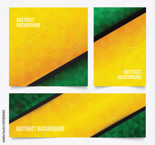 Abstract Background Geometric pattern, vector illustration