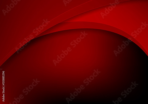 Abstract background basic geometry red layered and overlap and s