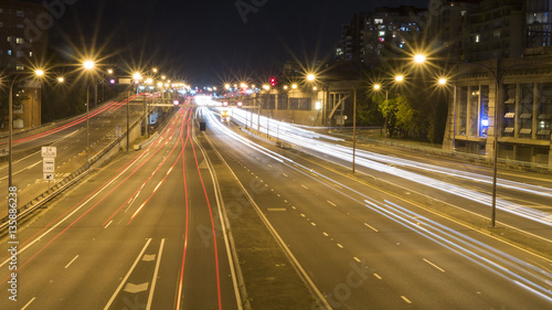 Highway light trails © Southern Creative