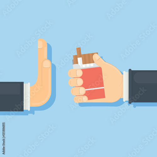 Stop smoking concept.