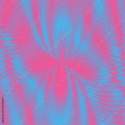 Abstract colored background. Overflows blue and pink colors. Vector illustration.