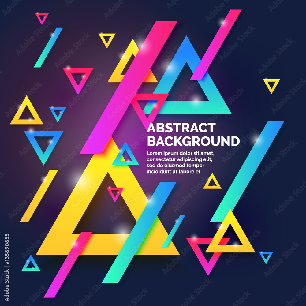 Modern abstract geometric background.
