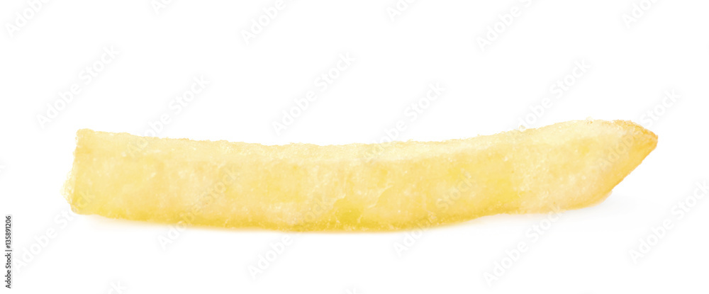 Single potato french fry chip Single potato french fry chip