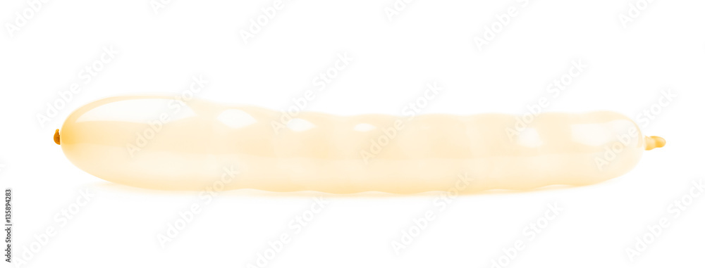 Shaped balloon isolated Shaped balloon isolated