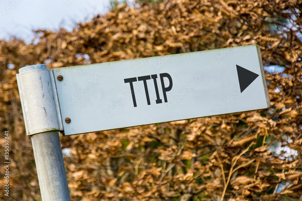 Schild 92 - TTIP