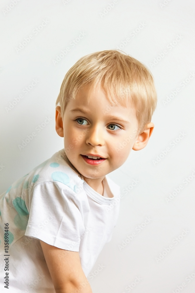 happy cheerful little boy, playing laughing making a face happy cheerful little boy, playing laughing making a face