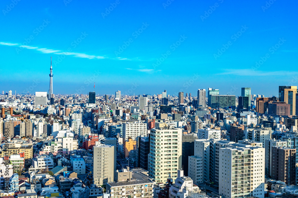 Naklejka premium 東京の風景