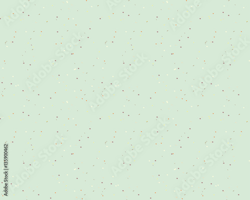 Background with small particles, grains like chocolate chips, pastry or confectionery streusel. Simple and easy Wallpaper Blue color Vector seamless pattern