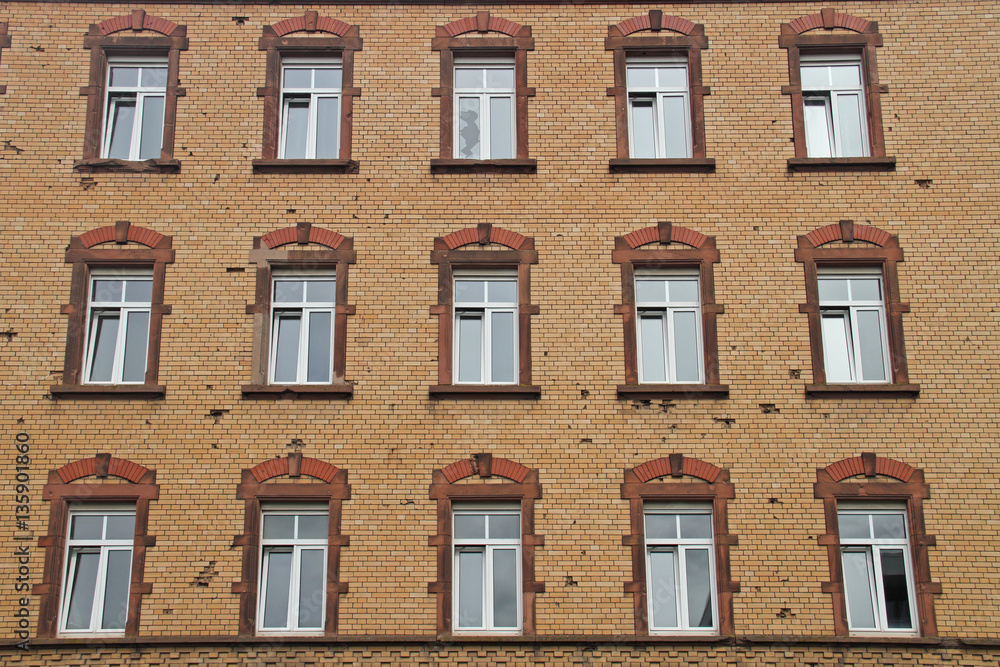 Fototapeta premium Fensterfront