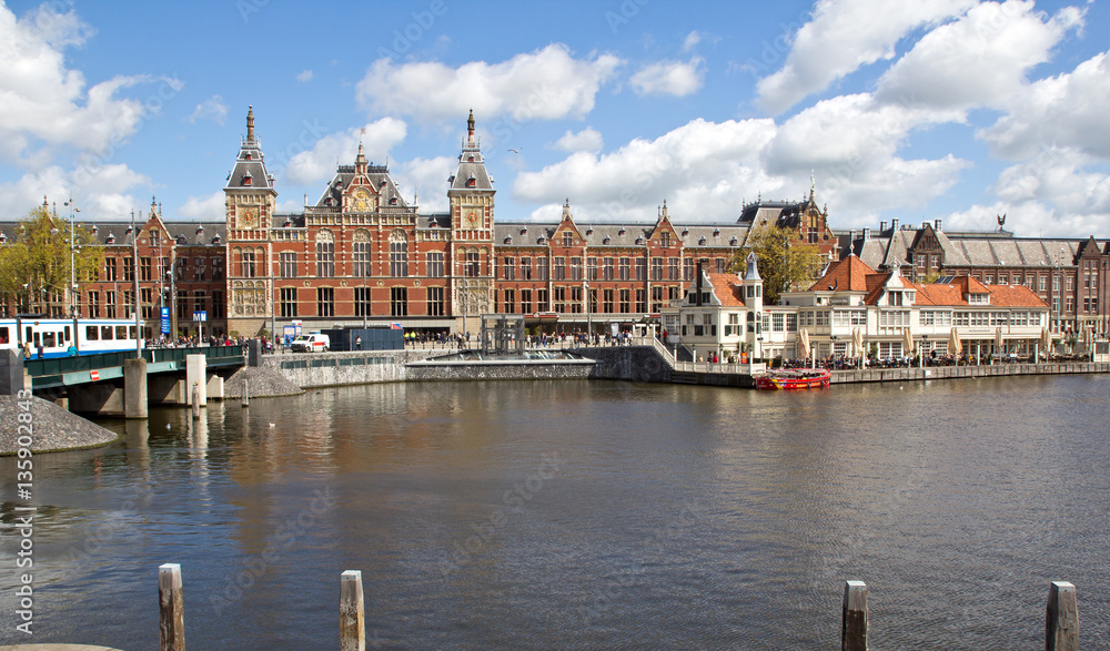 Holland, Amsterdam, Central Station