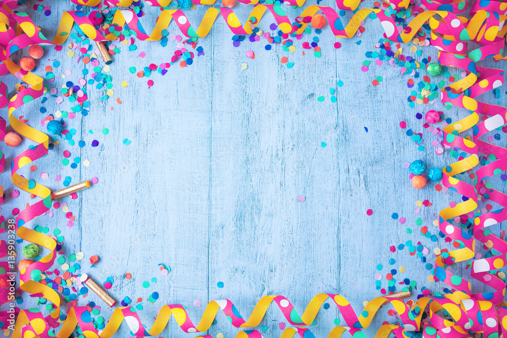 Karneval (fasching hintergrund) StockFoto Adobe Stock