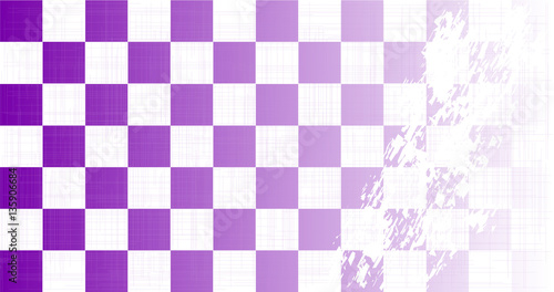 Chequered Purple Grunge