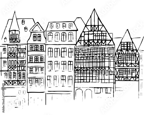 German cityscape