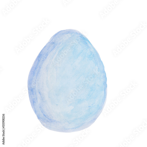 Fototapeta Naklejka Na Ścianę i Meble -  easter egg watercolor isolated